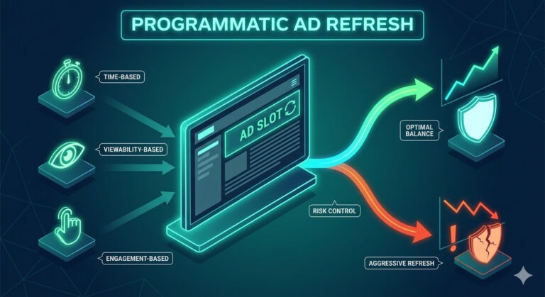 Ad refresh in programmatic advertising